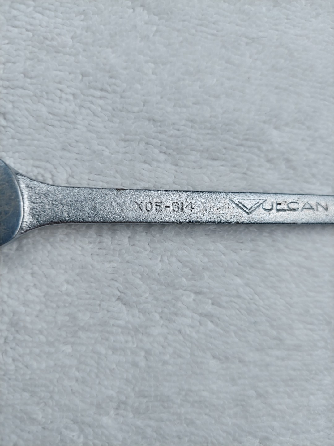 Vulcan XOE-614 7/16″ Service Wrench 6 Point Box End USA Vintage