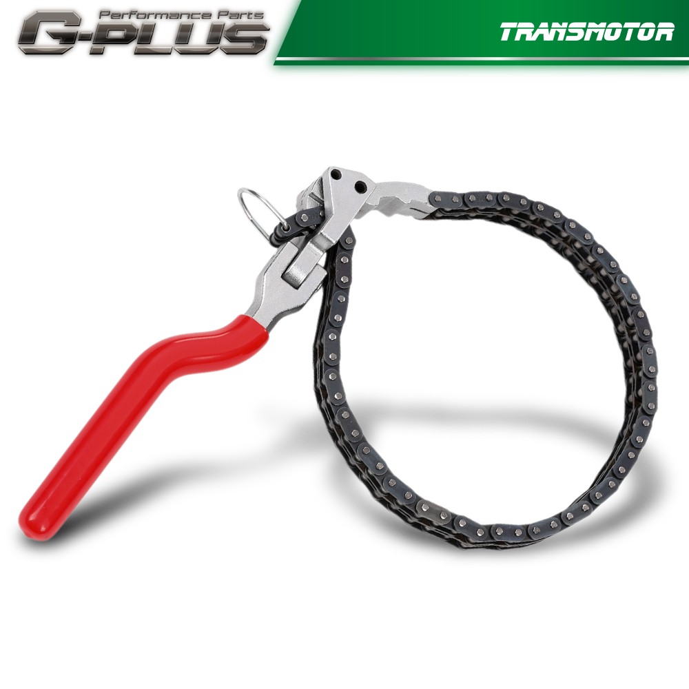 Heavy-Duty Ratcheting Chain Wrench Oil Filter Change Pipe Fittings 60-160mm