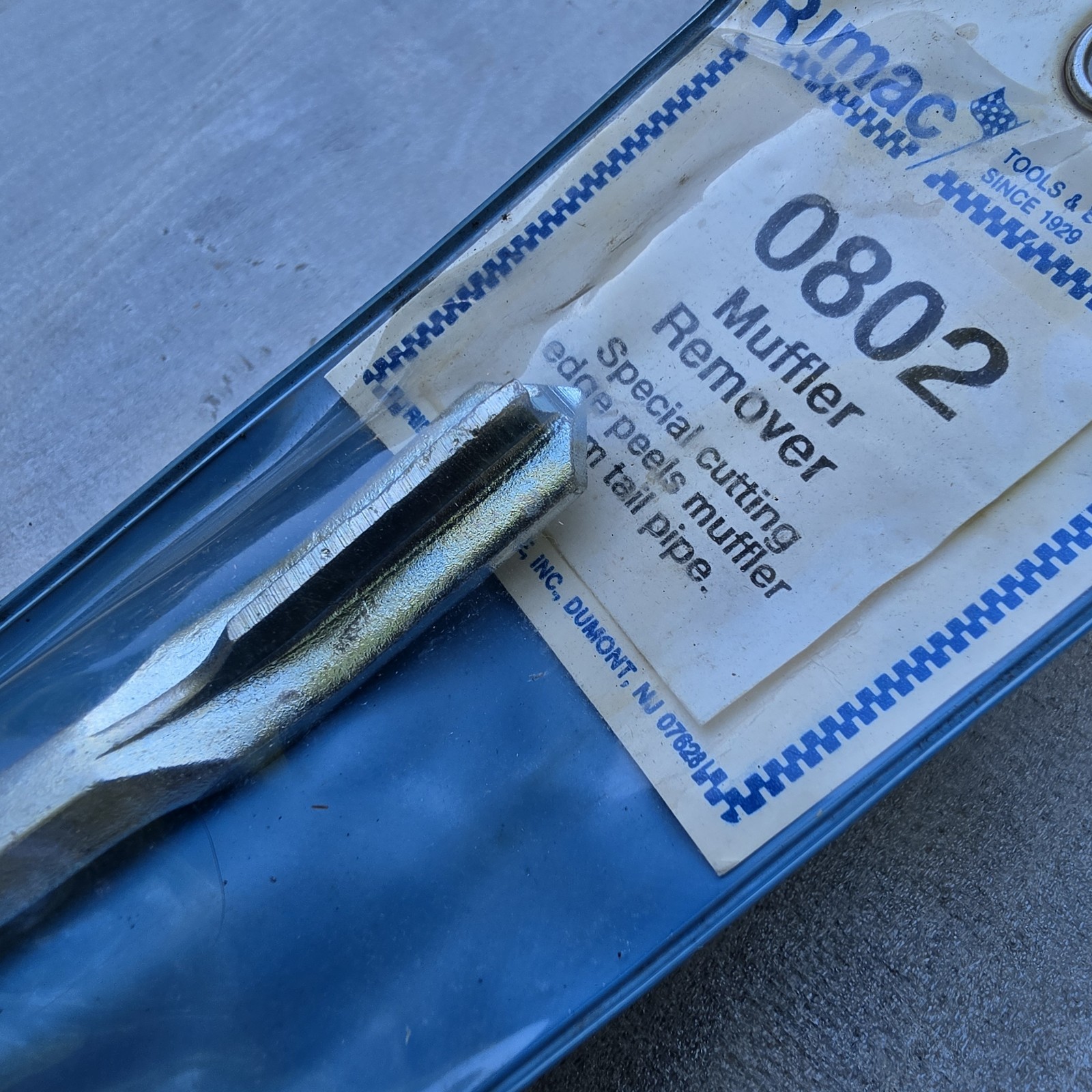 Rimac 0802 Muffler and Tailpipe Remover, 8.25″USA Made NIB Manual Hammer Use