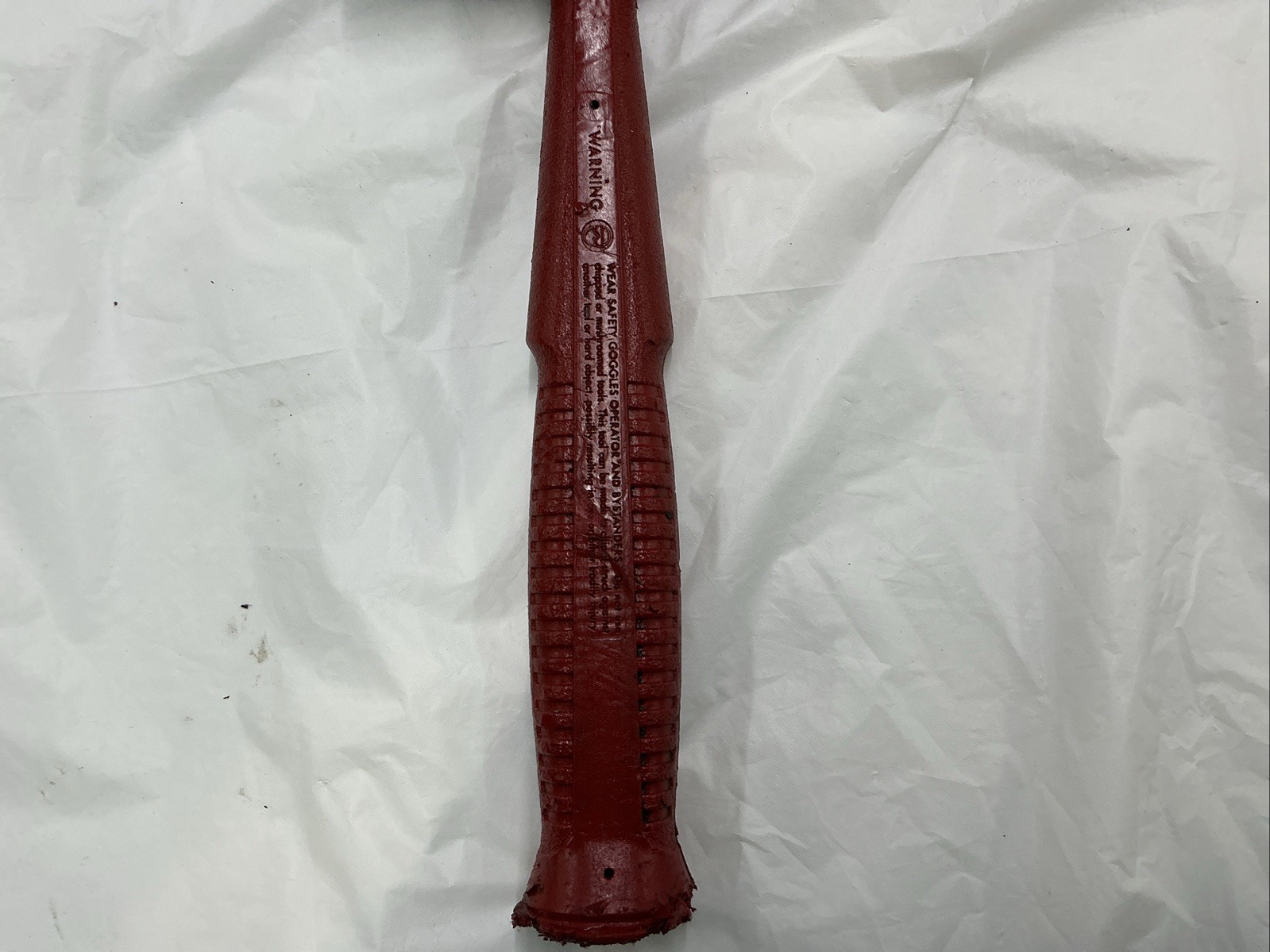 Snap-On HSSD32 32oz Dual-Face Drilling Dead Blow Hammer (Red)
