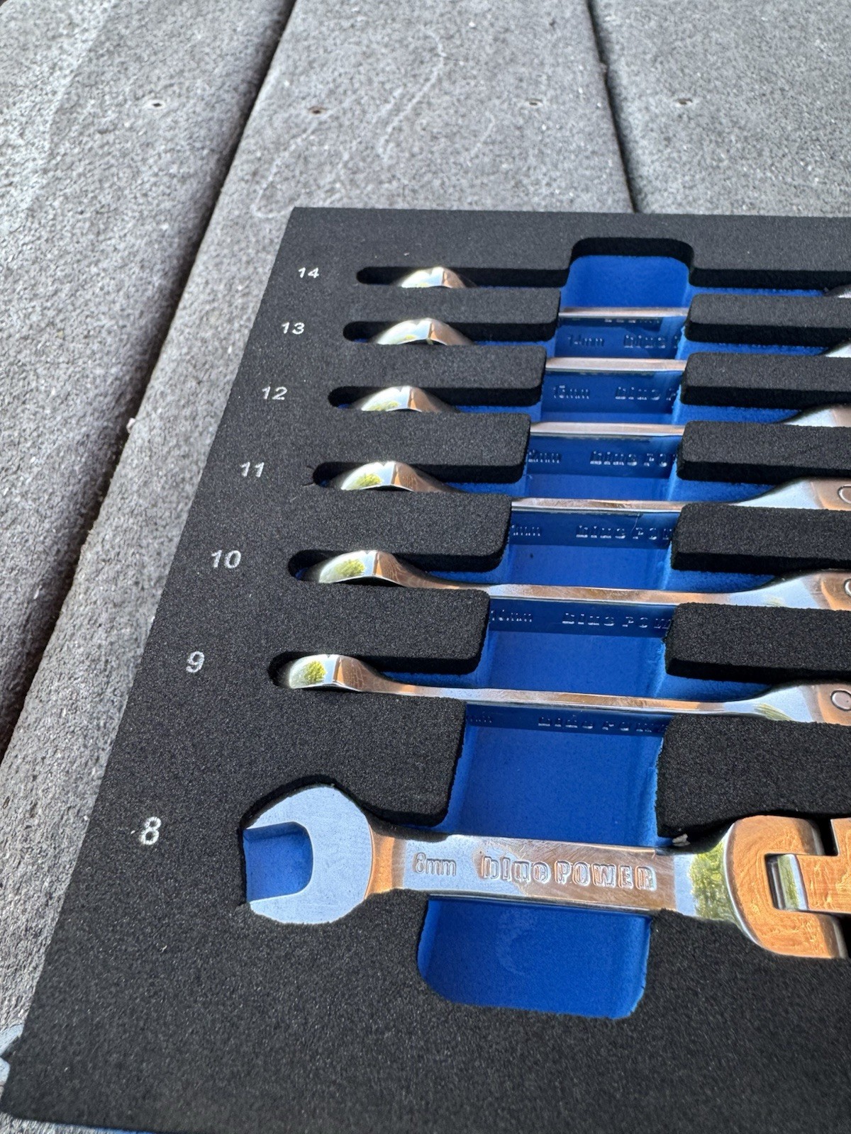 BPRW12MSST – 12 Piece Cornwell 72-Tooth Metric Stubby Ratcheting Wrench Set