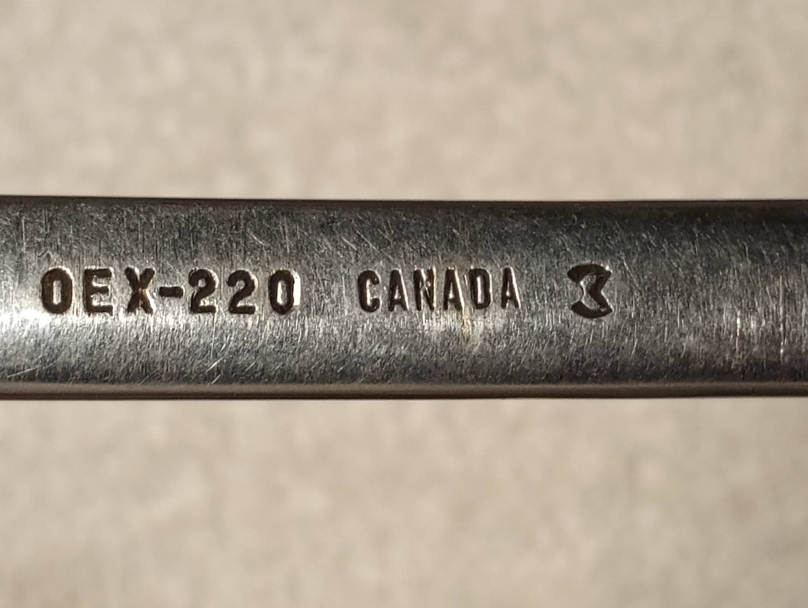 Vintage Snap-on OEX-220 11/16″ Combination Wrench Canada