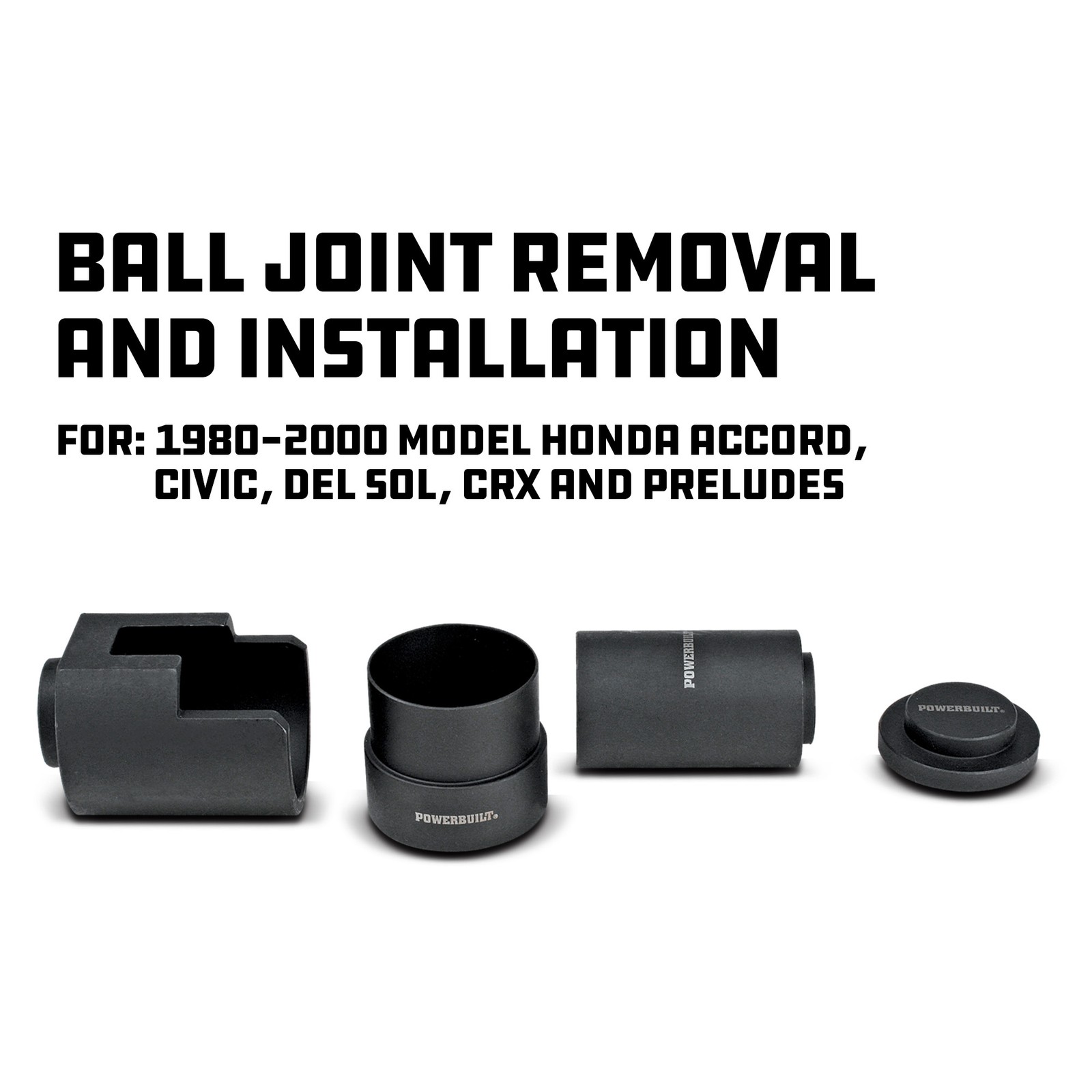 Powerbuilt Honda Lower Ball Joint Adapter Kit – 641321