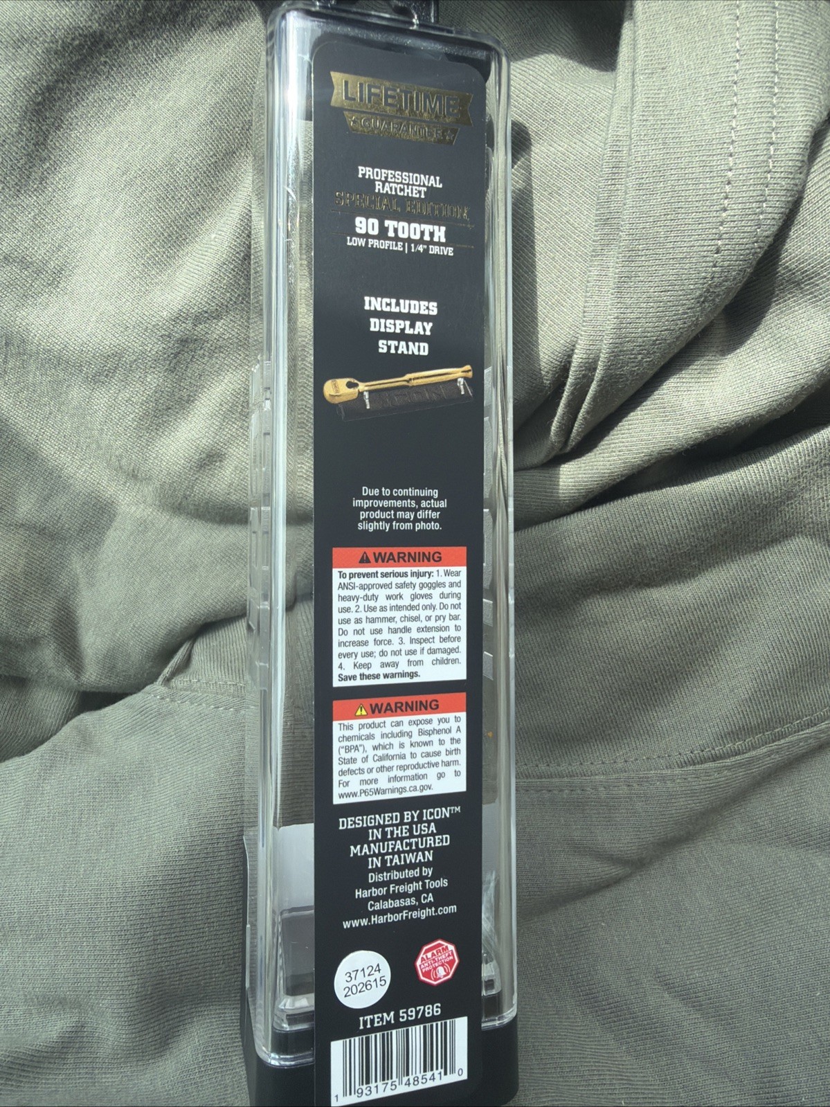 ICON 24K Gold Plated Special Edition 1/4 ratchet special edition 57986
