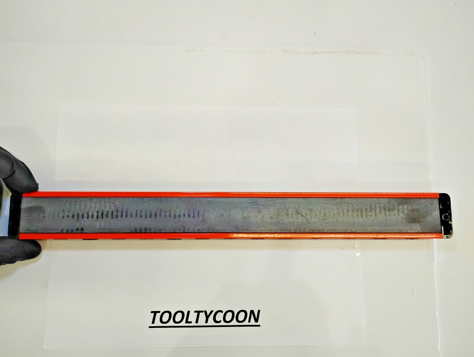 Snap-on Tools NEW ORANGE 1/4″ Drive SAE 14 Post Lock-A-Socket Rail LAS14S0