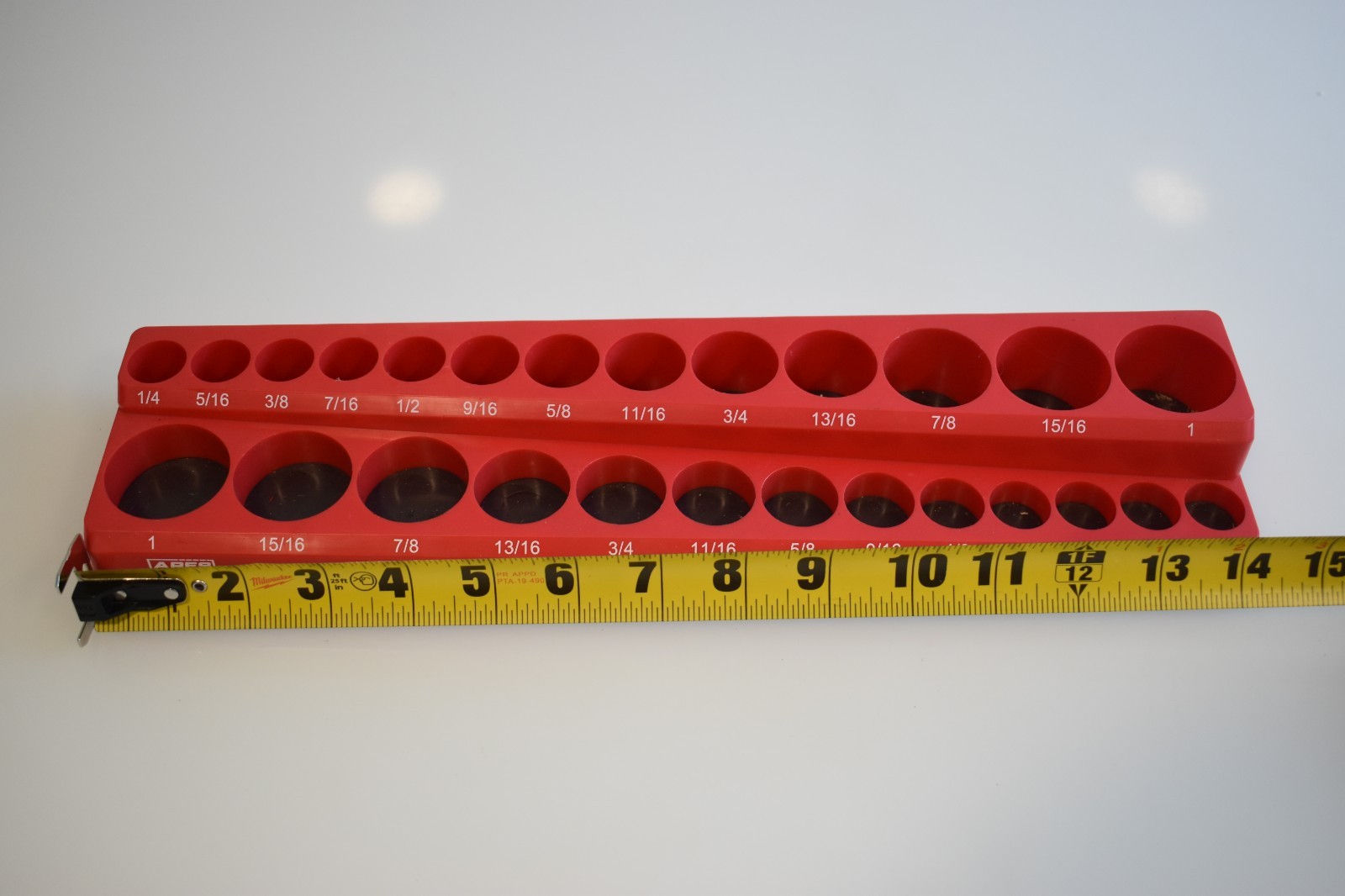 Ares Tools 26 piece Magnetic SAE Socket holder Shallow and Deep