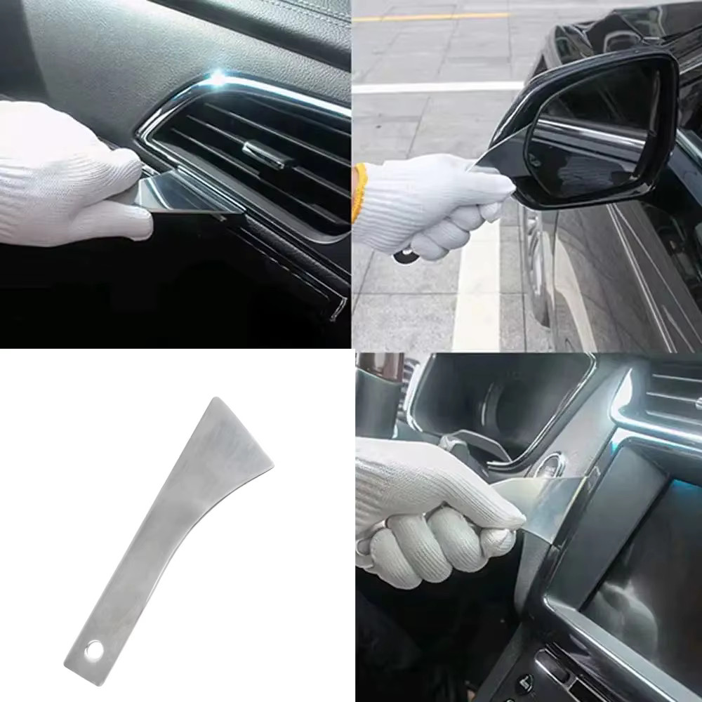 Sturdy Metal U Shaped Pry Bar for Car Audio For Dash and for interior Clip