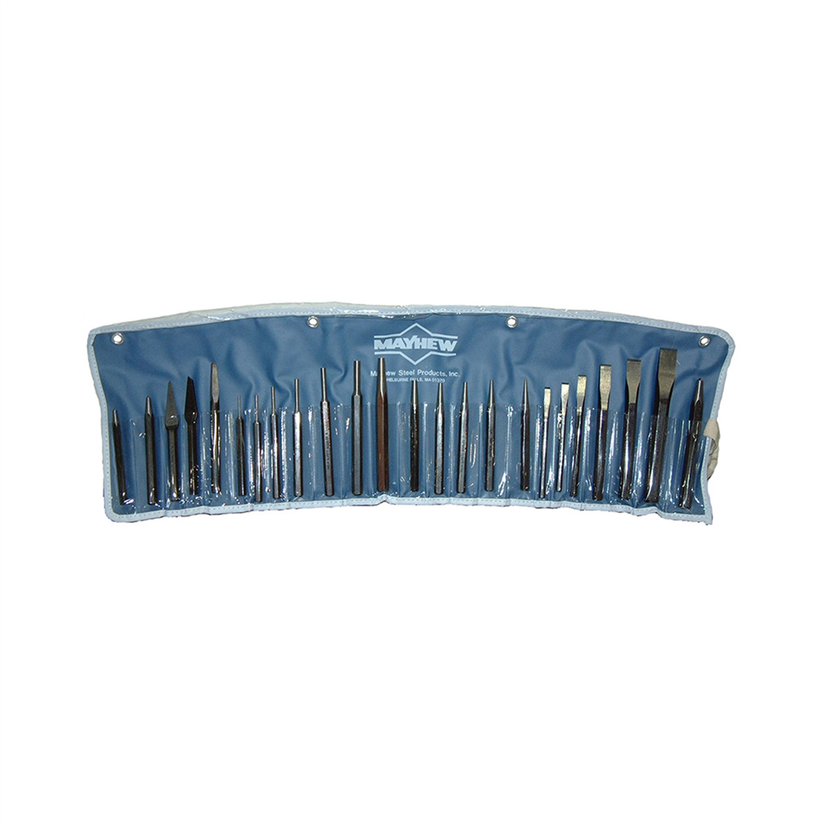 Mayhew Tools 61050 Punch & Chisel 24-Piece Set