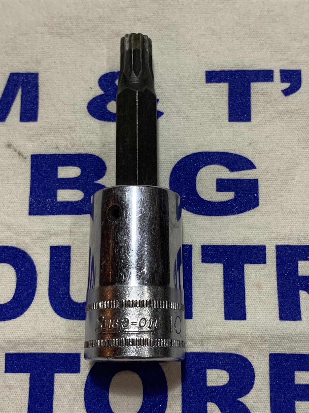 Snap-on 1/2″ Dr Metric 10mm Standard Triple Square Bit Socket Driver STSM10B