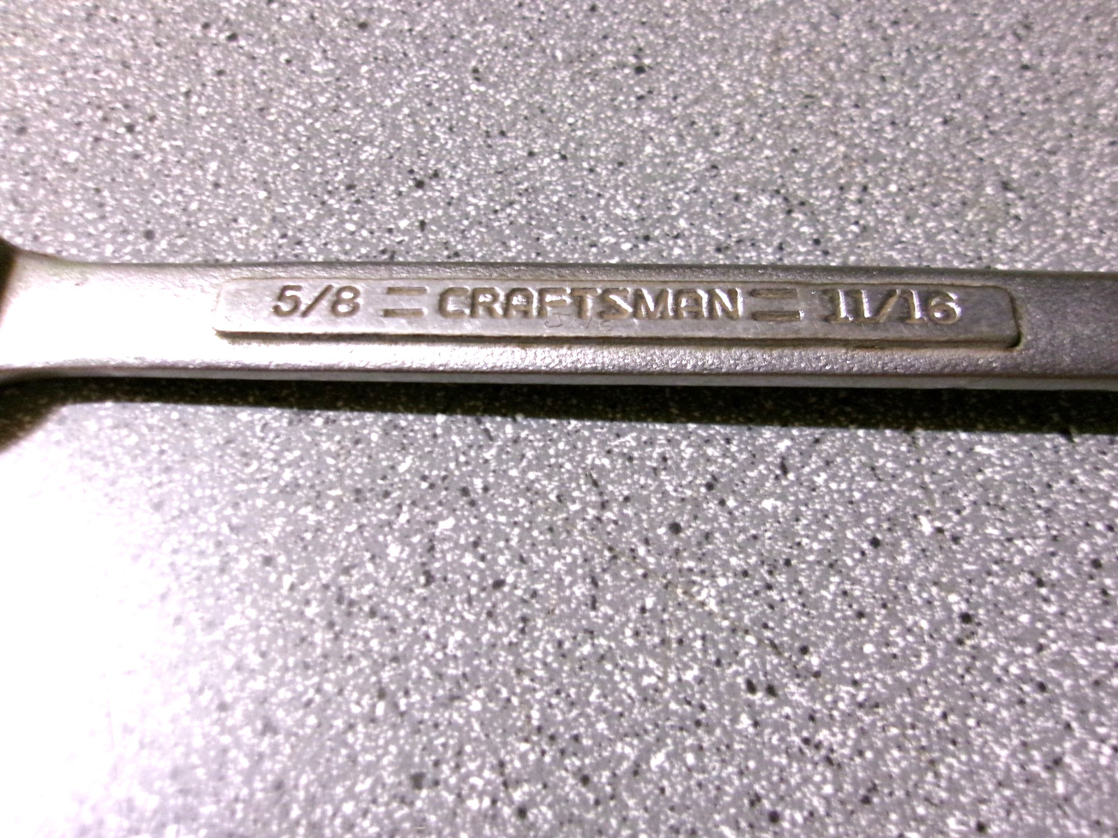 USA Craftsman 44173 5/8″ – 11/16″ Line wrench -V- series VG Condition gco