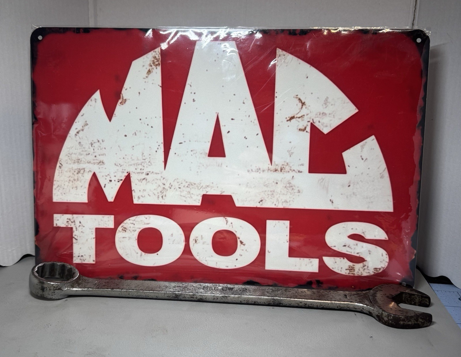 MAC Tools CW32 Combination 1″ Open-Box Wrench 12 Point SAE USA 11.5″ Long. CW 32