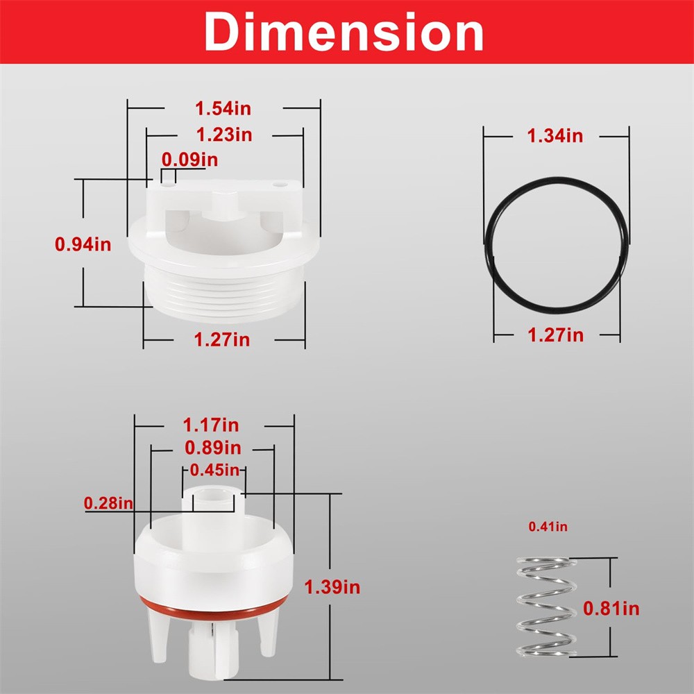 Fits Watts 0887726 800M4 1/2″ – 3/4″ Freeze Resistant Retrofit Replacement Kit