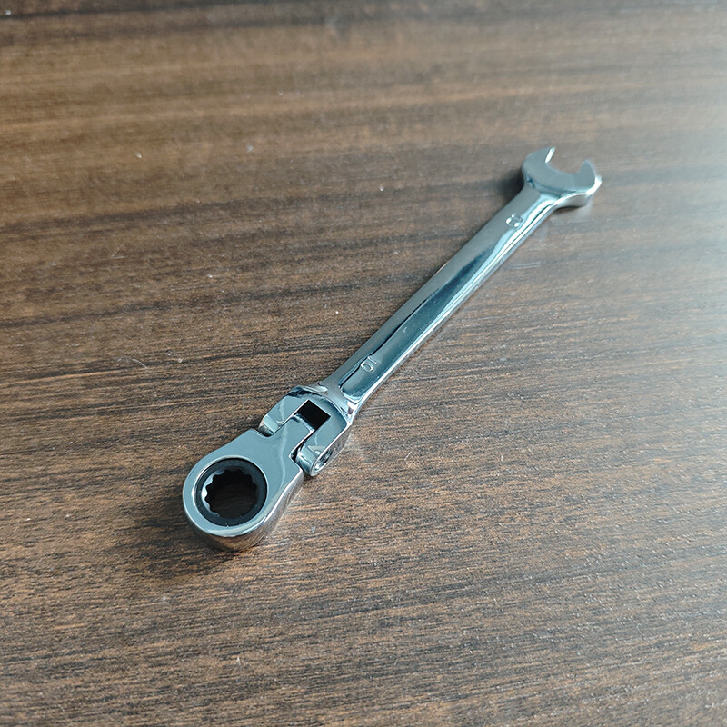 10mm Metric Flexible Head Ratcheting Wrench Spanner Tool Metric Flex Head