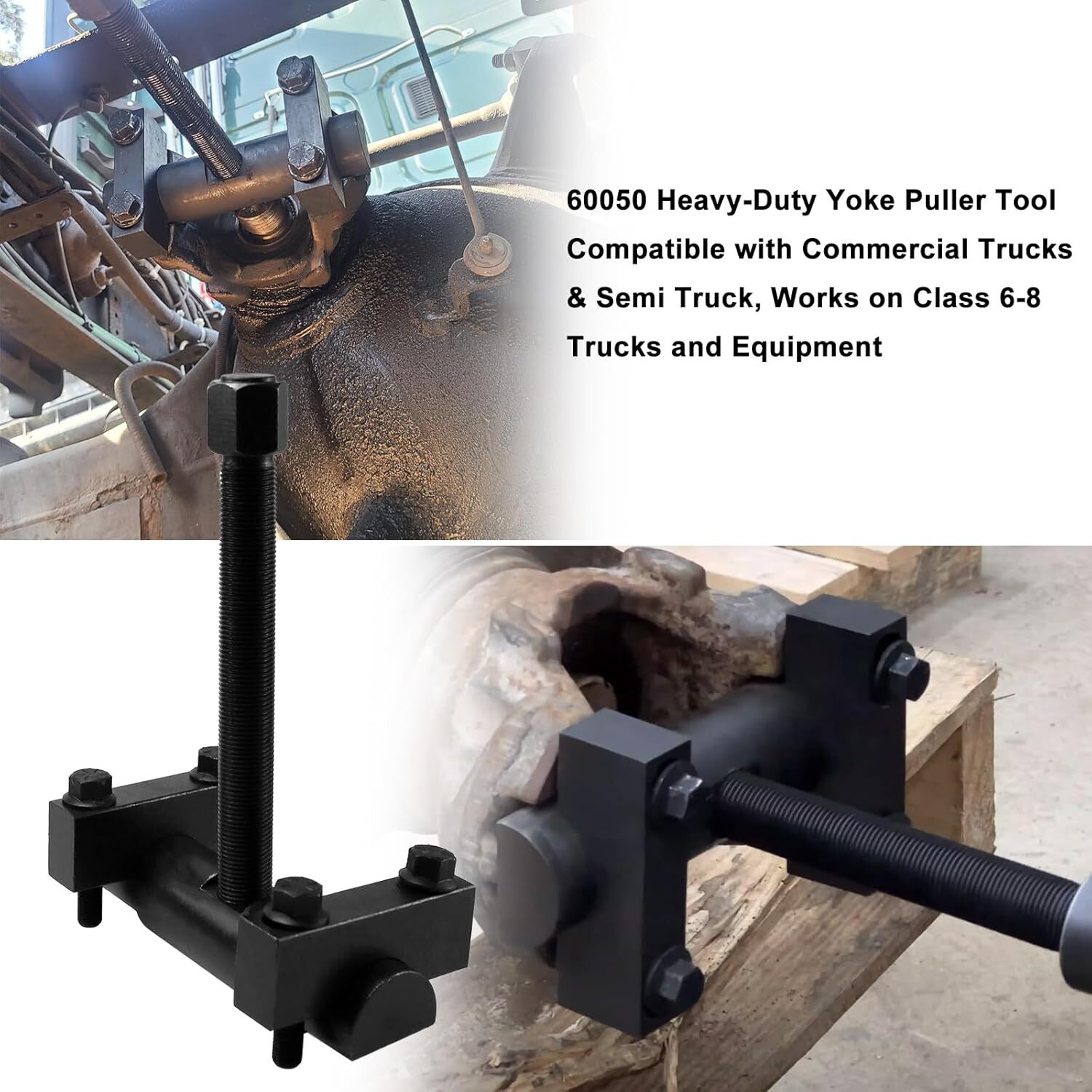 10803 Heavy-Duty Yoke Puller Kit Semi Truck Yoke Remover for Commercial Trucks