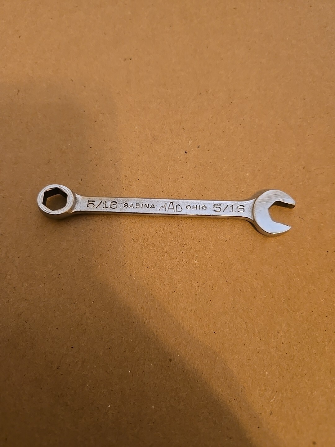 Mac Tools Sabina 5/16″ 6PT Chrome Midget Combination Wrench CH10