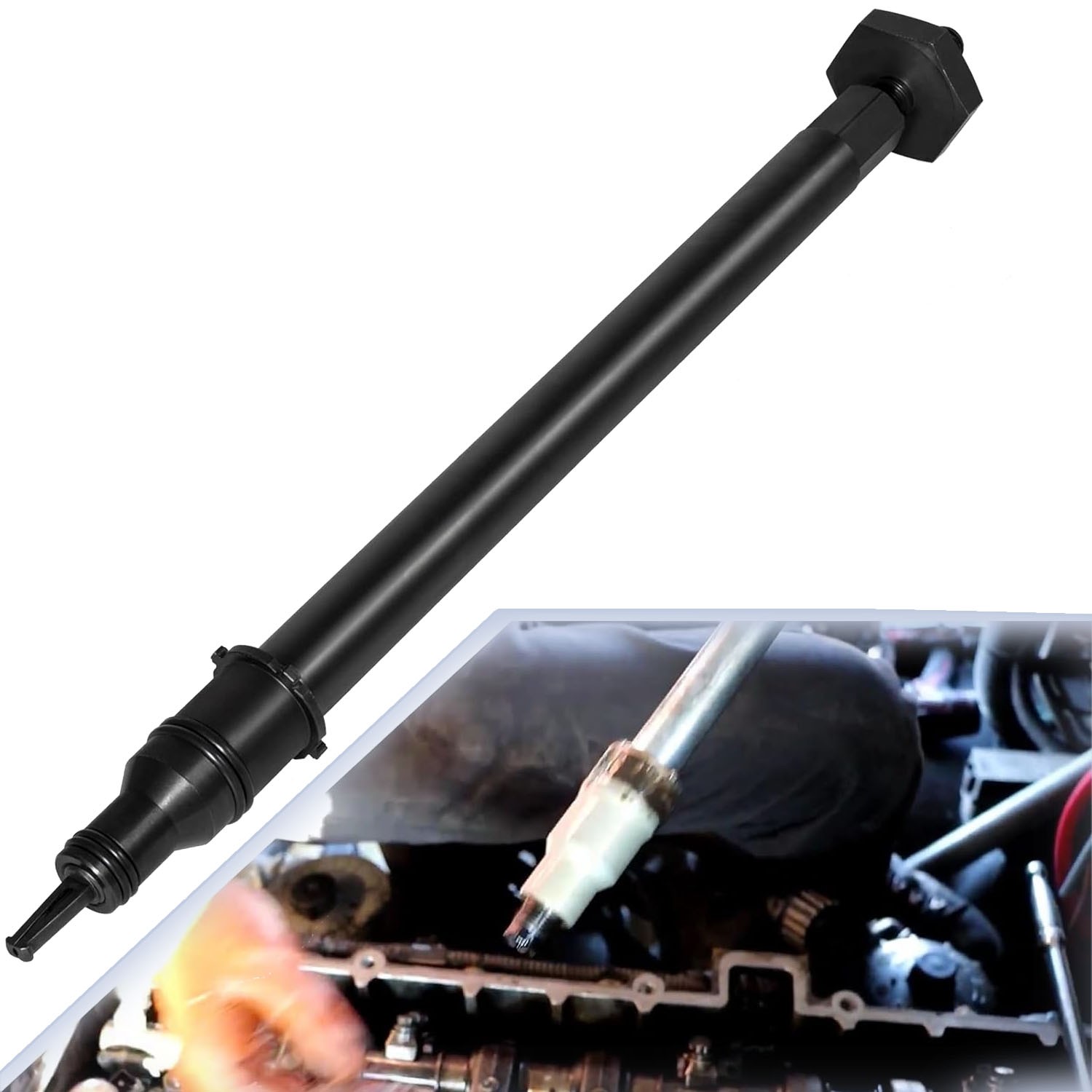 Injector Cup Remover Engine Barring Tool For Detroit Diesel DD13 DD15 DD16