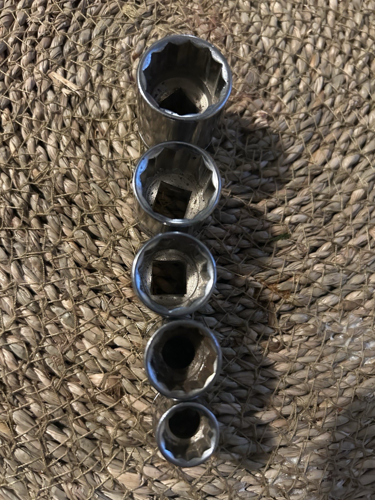 Metrinch 5 Piece Set 3/4 “11/16” 5/8 “ 9/16” 7/16”