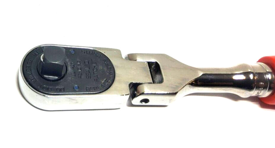 New Snap-on™ 3/8″ drive 9″ Long 100-toothed Soft Grip Ratchet FHF100