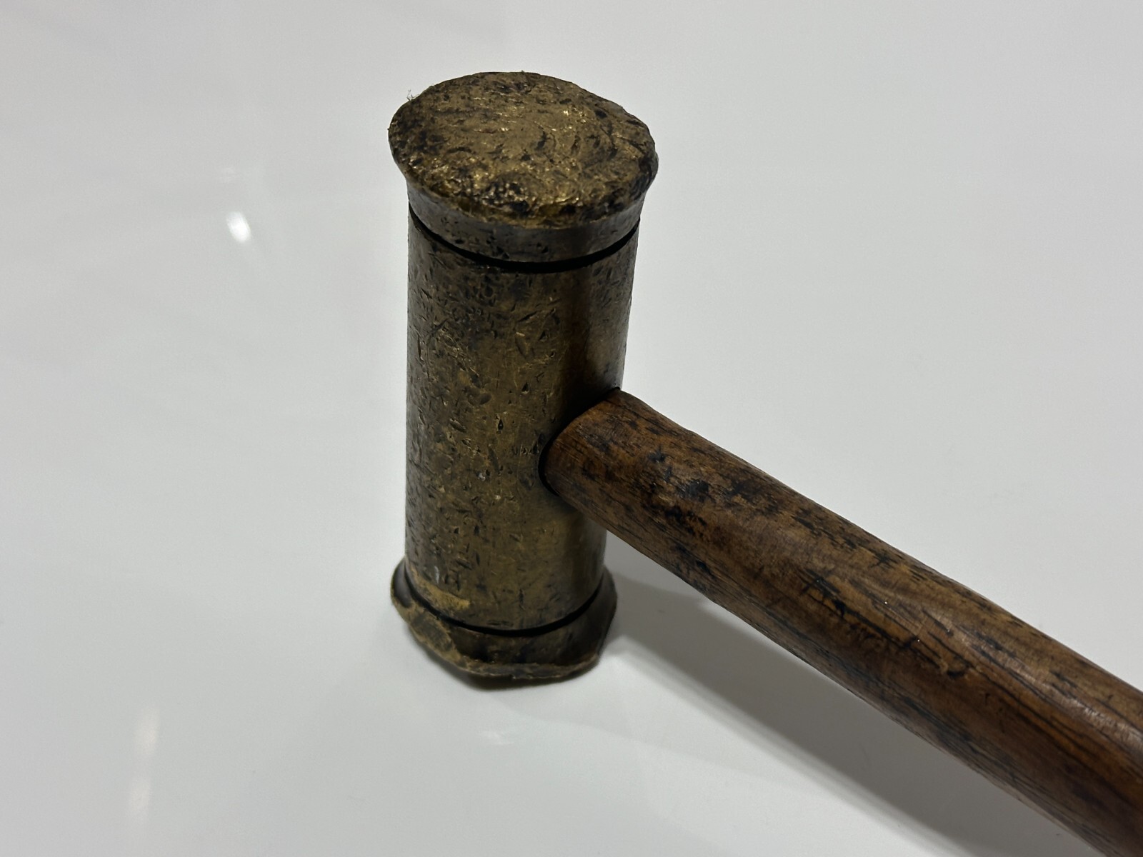 Snap-On Tools USA BH24 Brass Hammer – Double Sided – Wood Hickory Handle