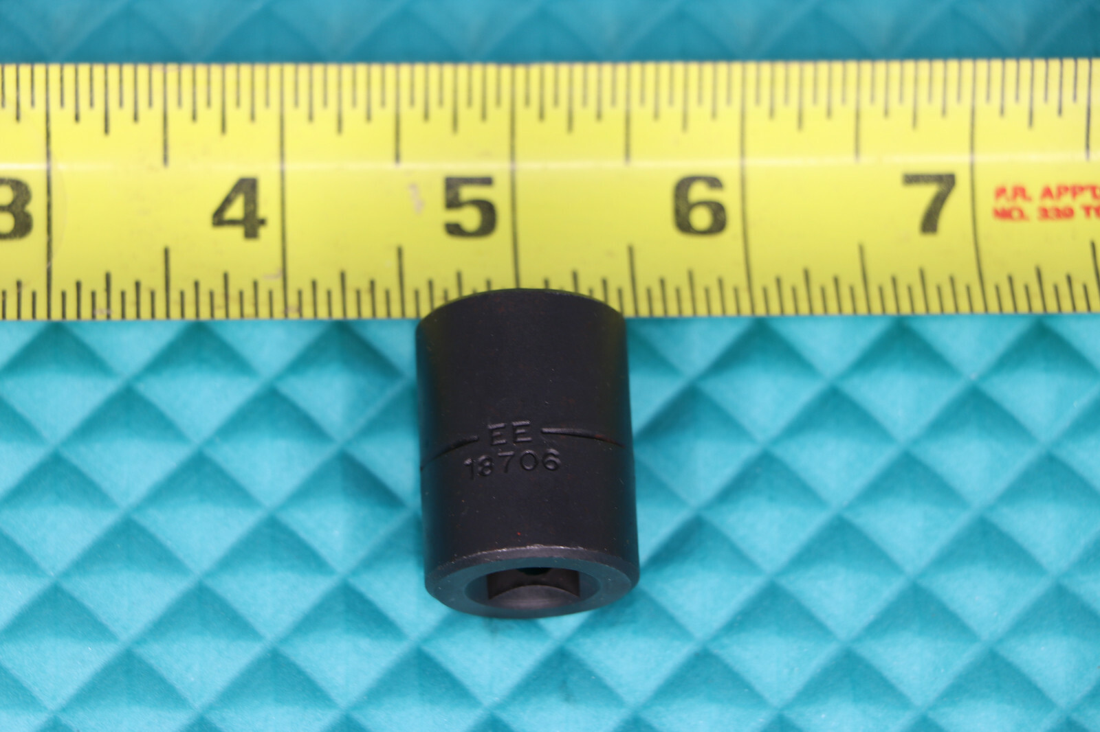 Vintage Craftsman 5/8» Shallow 6 Point 3/8» Dr Impact Socket EE 18706 USA