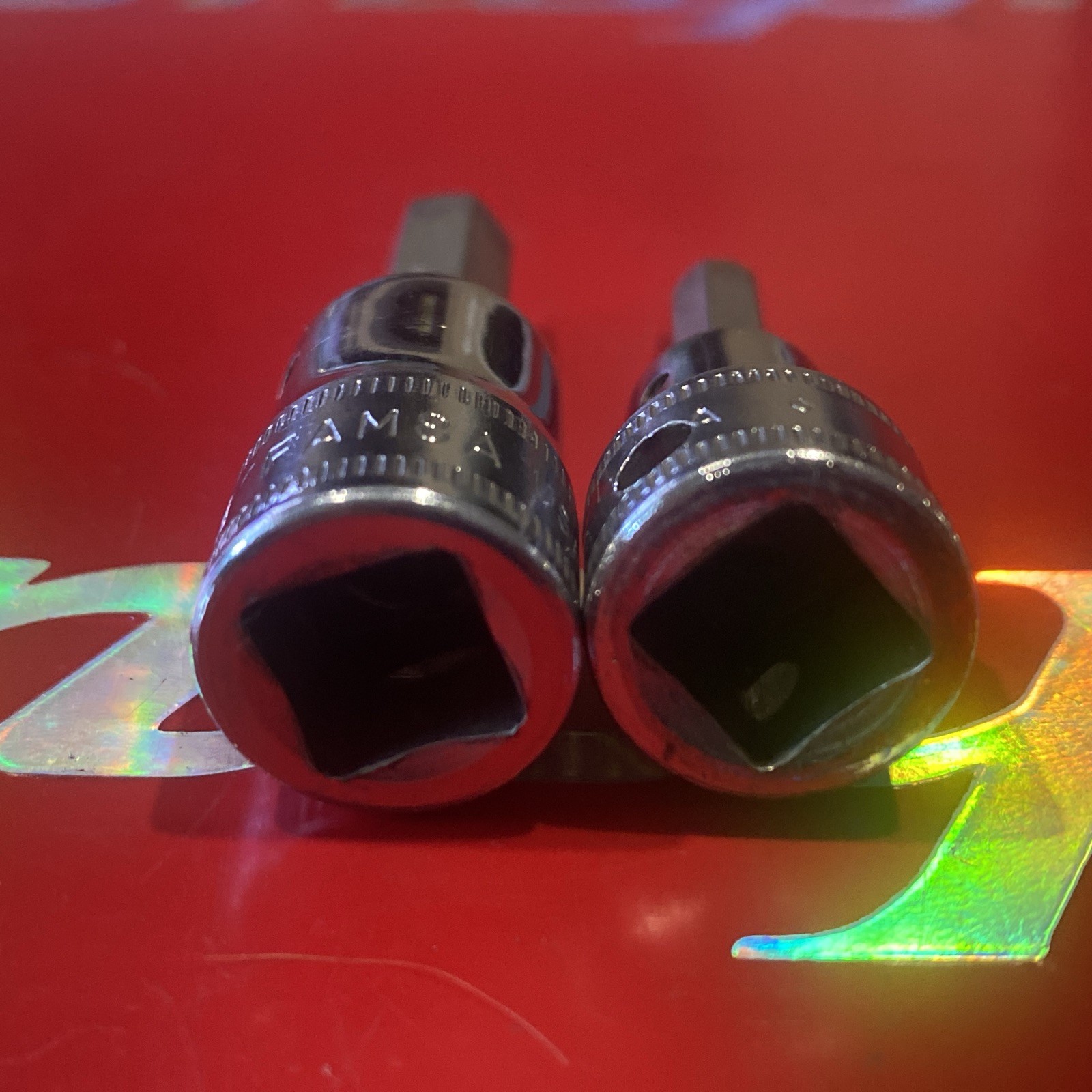 SNAP ON TOOLS FAM8A 8MM & FAM6A 6MM Metric Hex Bit Socket Driver 3/8″ Drive USA