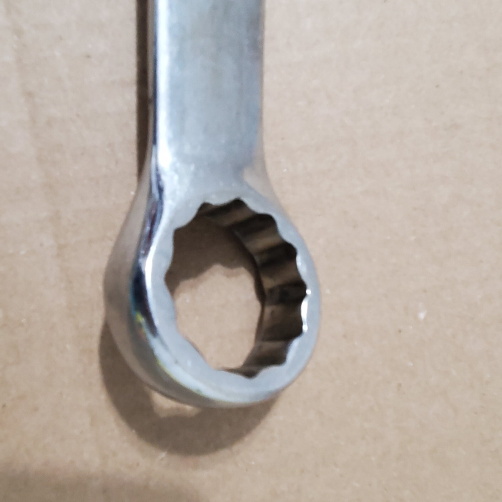 Pittsburgh Combination Wrench 1-1/8″ SAE 12pt Chrome Finish, 15.5″. Estate Find