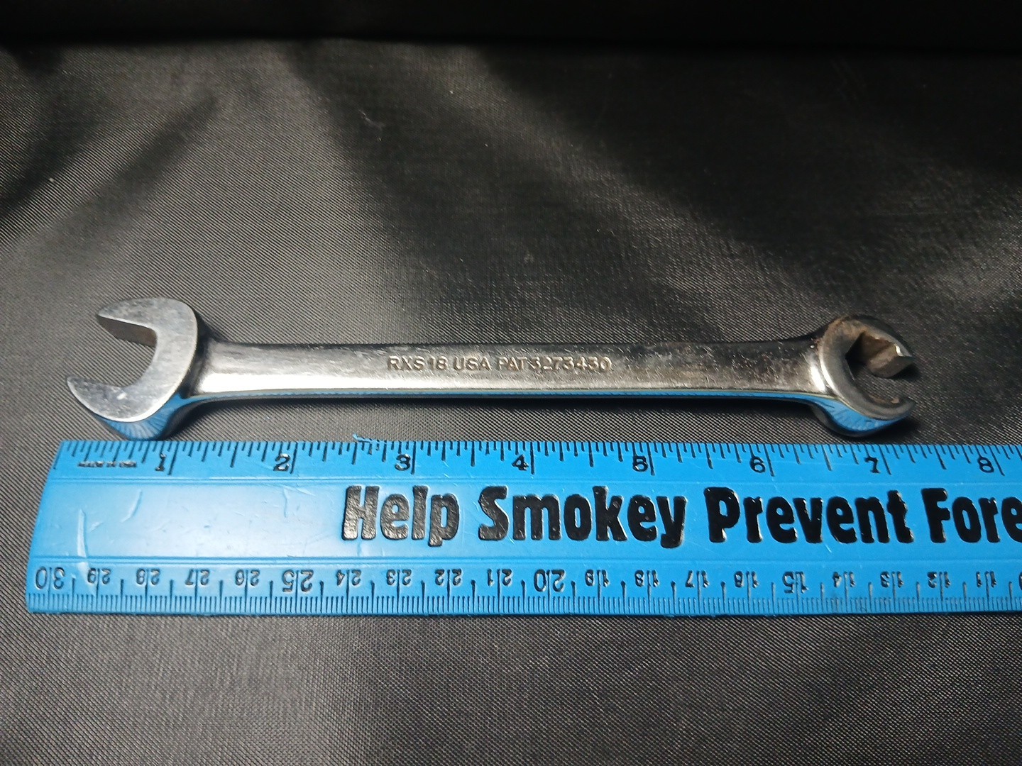 Snap-on SAE Combination Wrench Lot OEX12B OEX18A RXS18 3/8 9/16