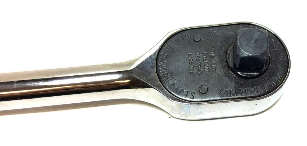 Snap-on RED 1/2″ Drive Soft Grip Ratchet 15″ Long SHL80A USA NEW Free Shiping