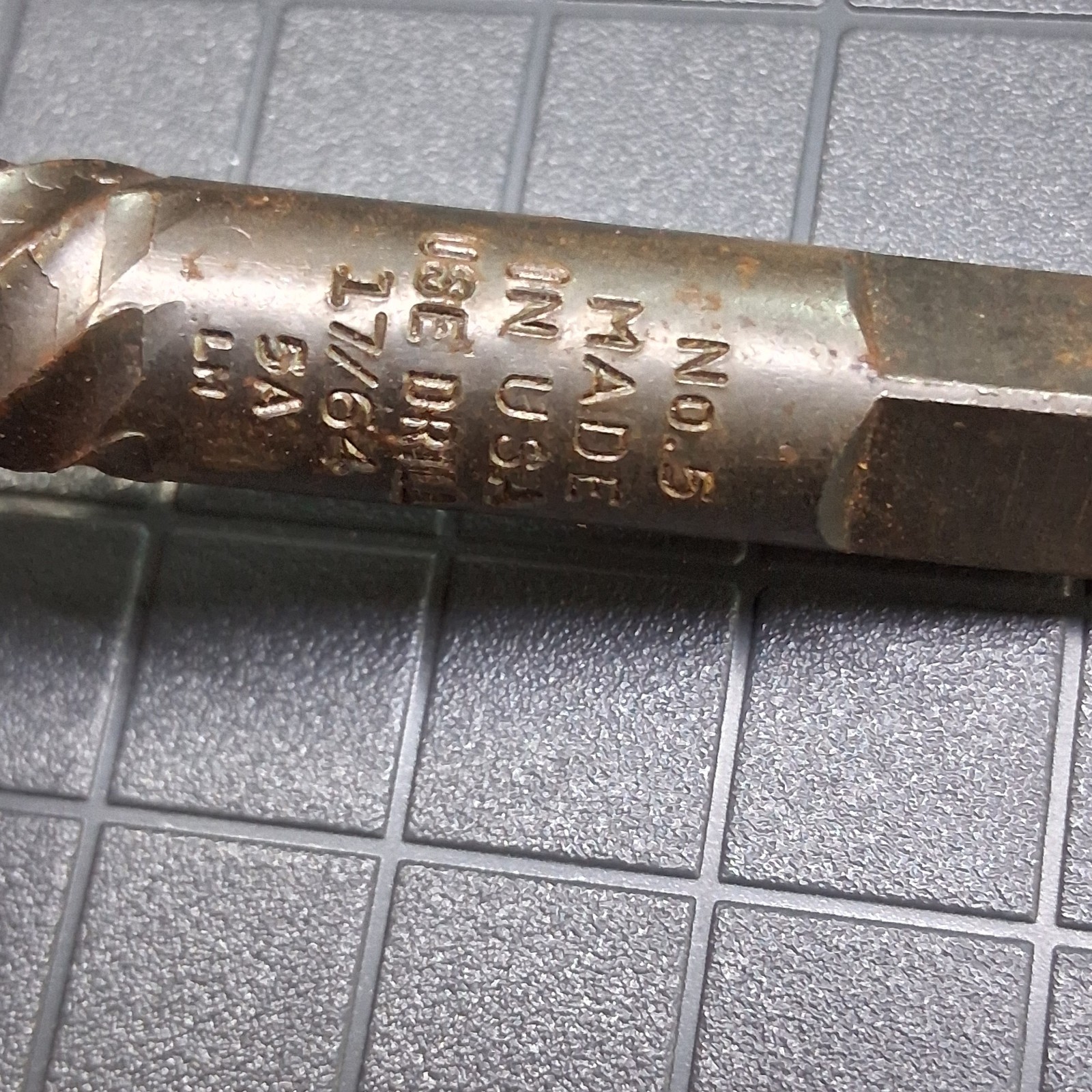 Vintage Dayton #5 Spiral Fluted Twist 7/16″ Bolt Screw Extractor Bit