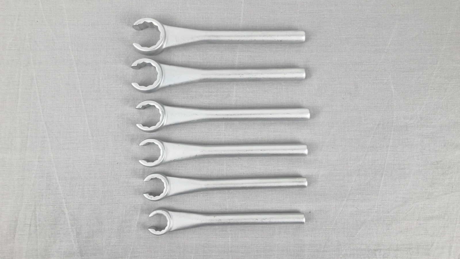 HEYCO 499 Single Ended Flare Nut Wrench Set 6pc SAE – Vintage
