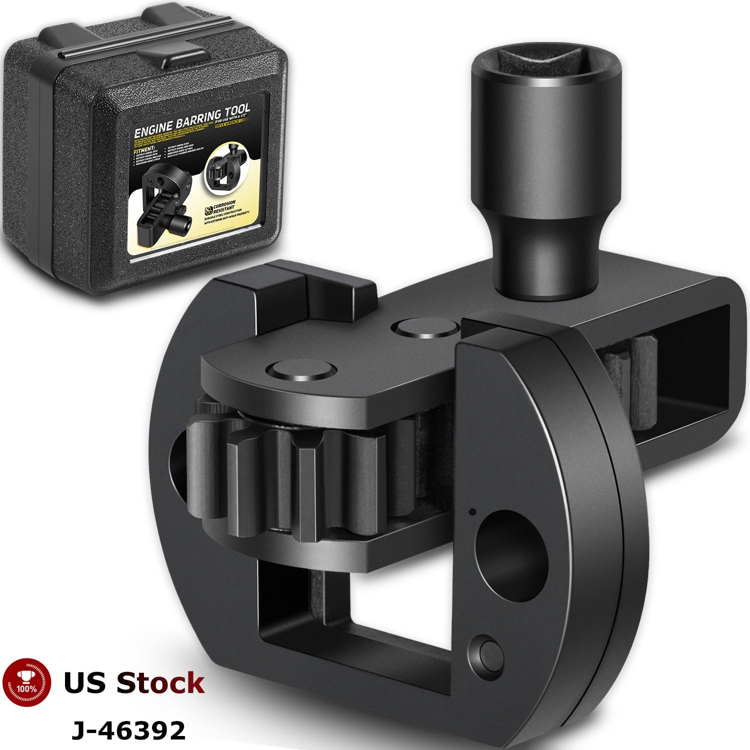 J-46392 Engine Barring Tool for Detroit Diesel DD13, DD15, DD16, MBE4000, MBE900