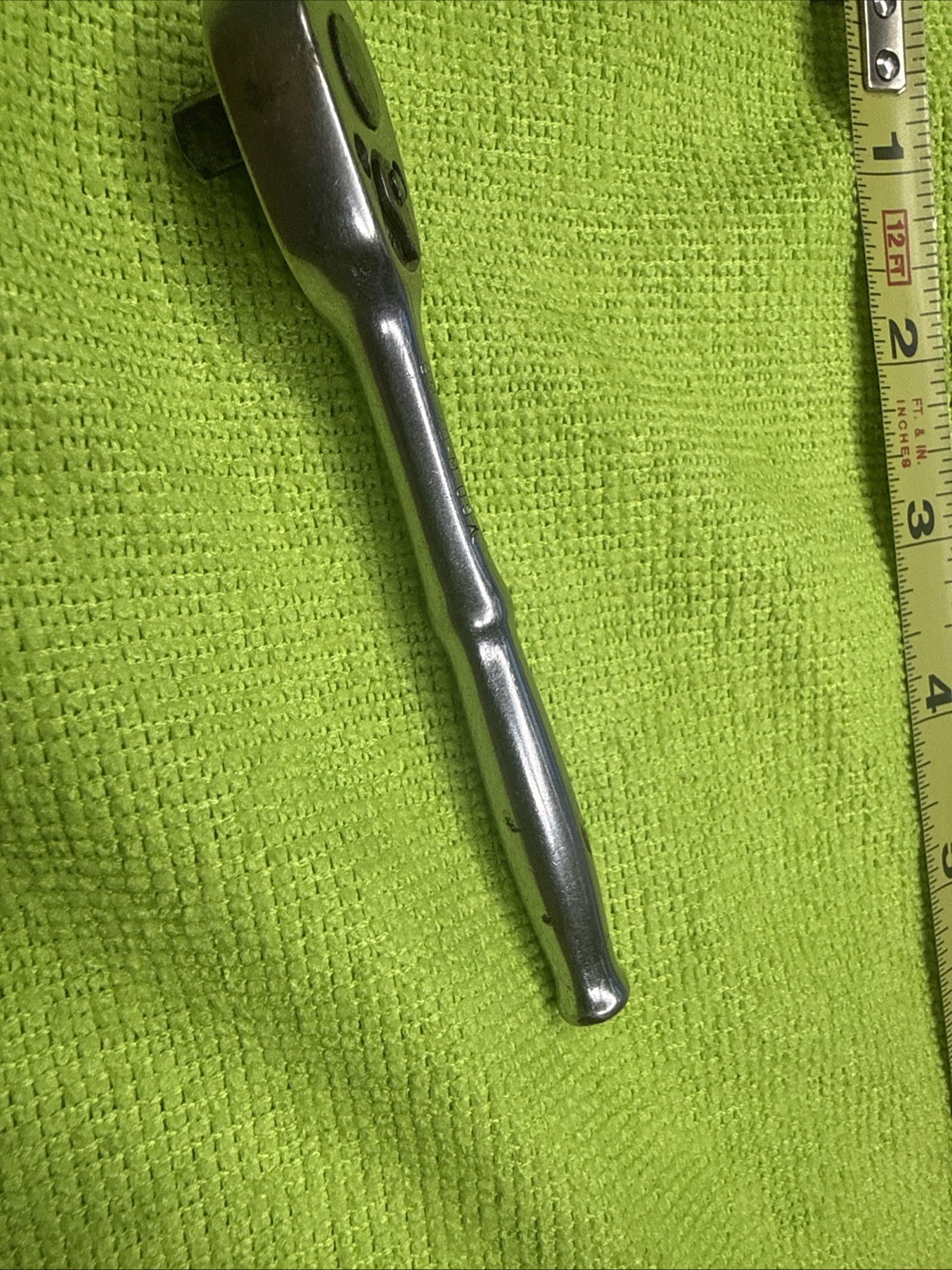 Snap-on Tools USA GM-70-M 1/4″ Drive Midget Ratchet Oil Port vintage good workin