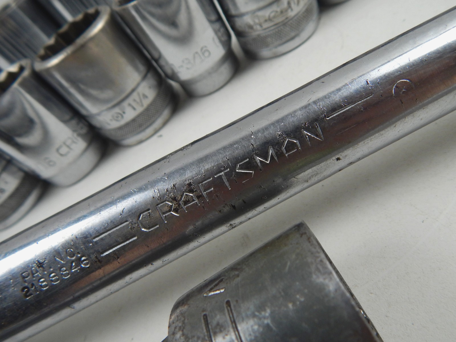 Vtg Craftsman Circle K & -V- Series 3/4″ Drive 20pc Socket Set Ratchet Extension