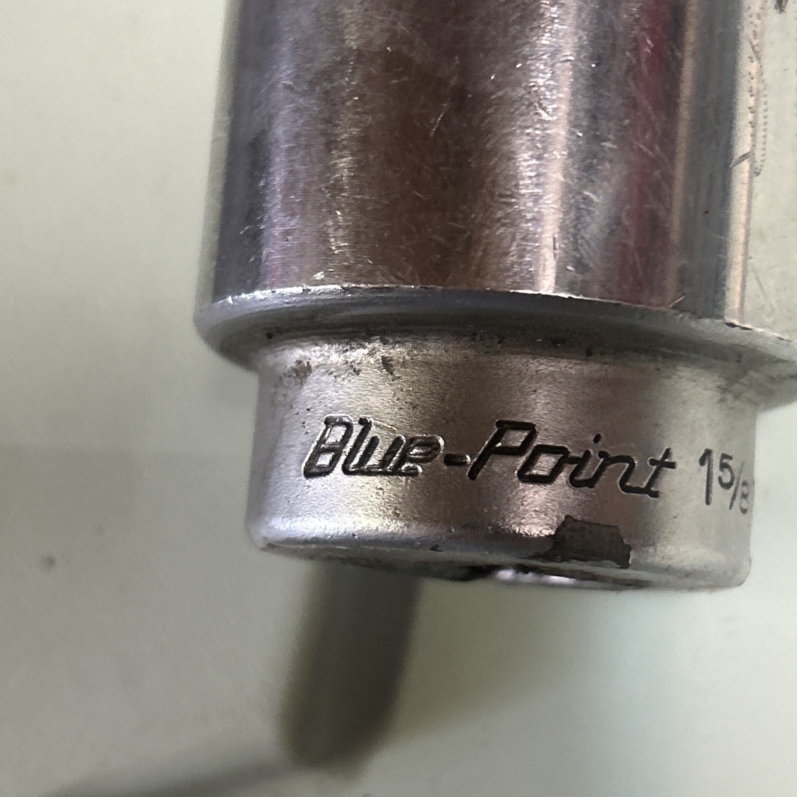 Snap On/Blue-Point-#U522 – Chrome, 1-5/8”, SAE, 3/4”Drive, 12 Point Socket-USA-