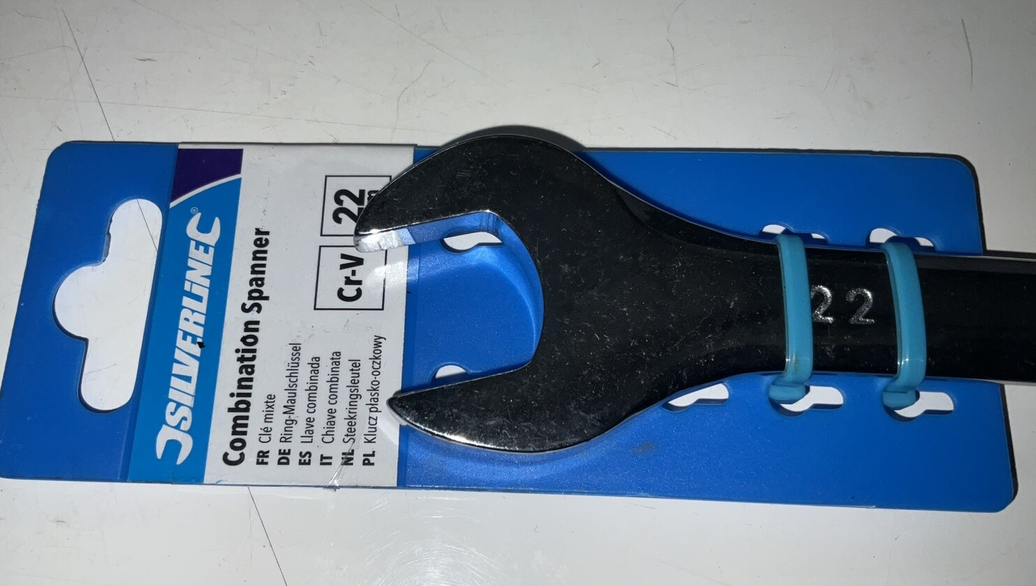 22MM SILVERLINE COMBINATION SPANNER LS22