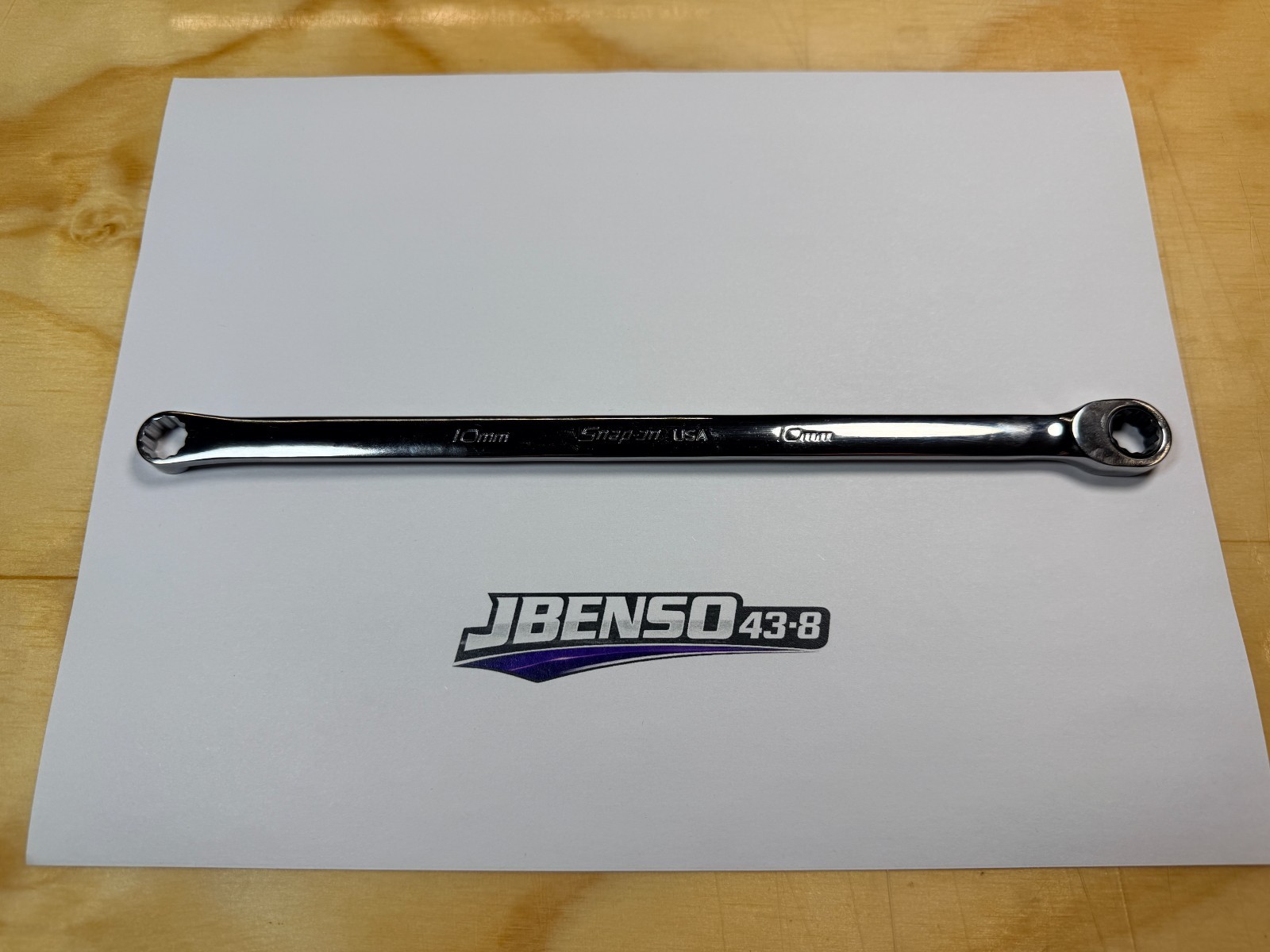 Snap-On Tools NEW 10mm Metric High-Performance Ratcheting Box Wrench XDLRM10