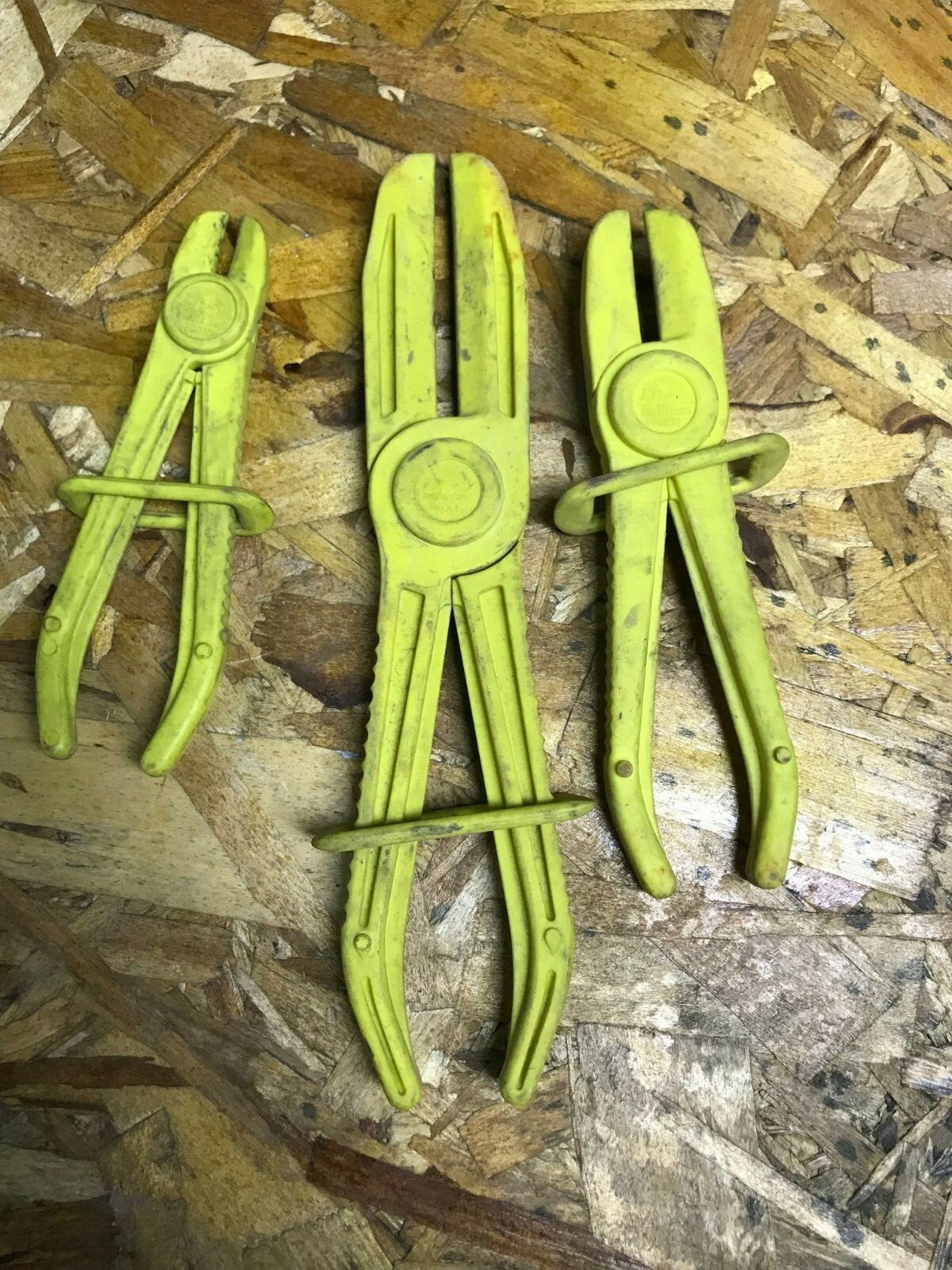 LOT OF 3 Turtle Jaw Small Line Clamp 70035 70684 70633