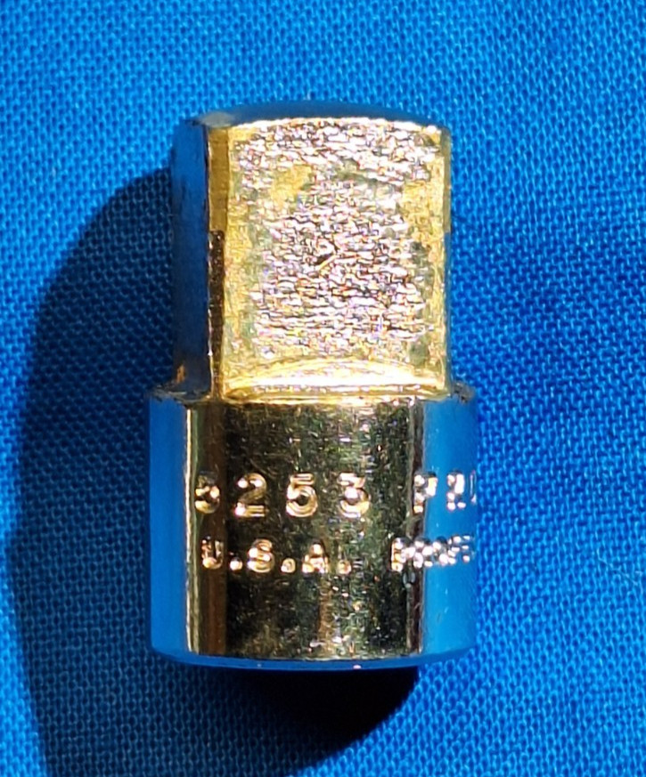 Proto 5253 3/8″ drive to 1/2″ drive SHORT 1-1/8″ long socket adapter