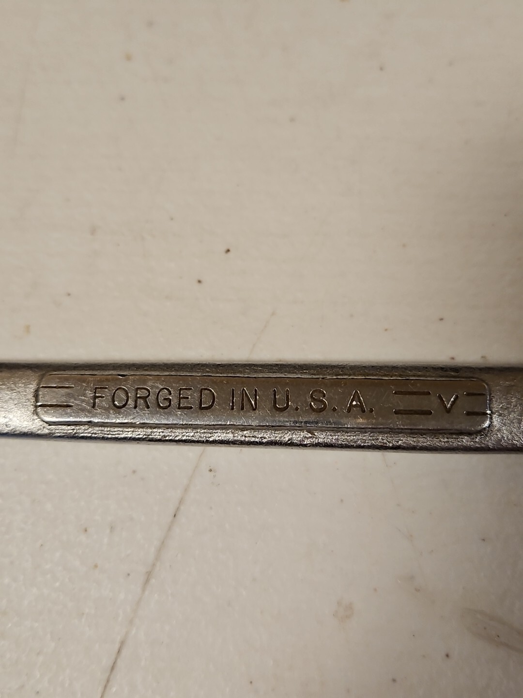 Craftsman 5/8″ x 3/4″ Open End Wrench Forged In USA Silver Color