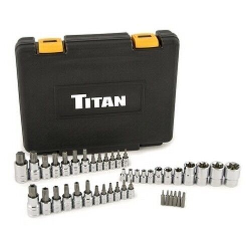 Titan 54137 43 Pc. Master Star / Torx Bit Socket Set