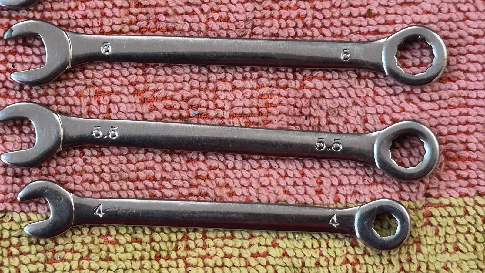 Joblot metric sockets, BA spanners, 8mm to 4.5mm spanners, small record anvil