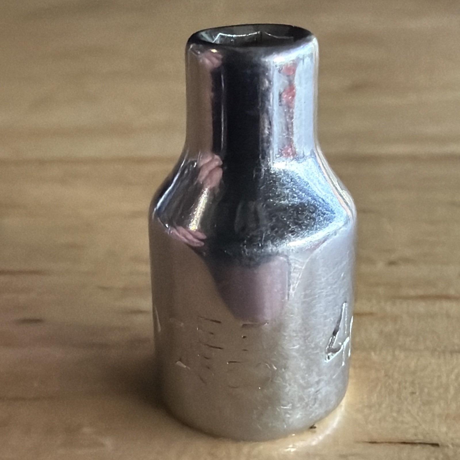 Craftsman 4mm Shallow Socket 1/4″ Drive 6 Point EE Series 43505 Made in USA USA
