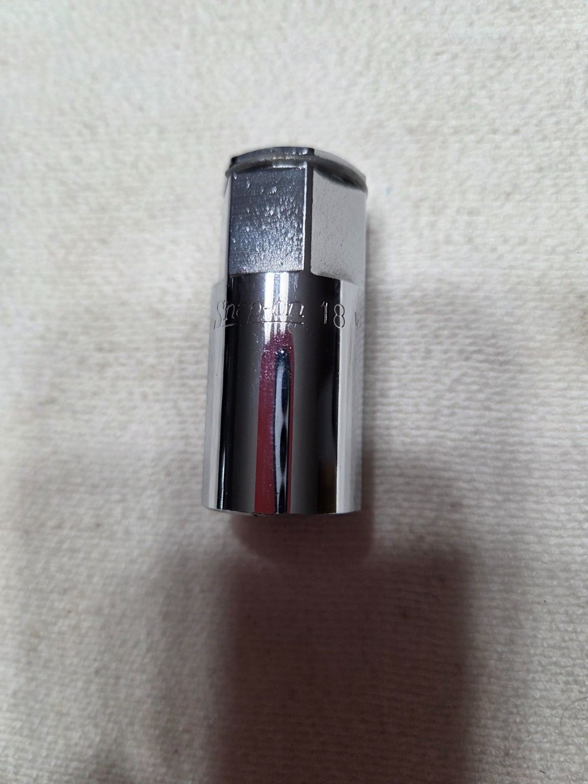 New Snap-On Tools USA WA28-18MA 18mm Metric Pass Thru Socket – 12 Point