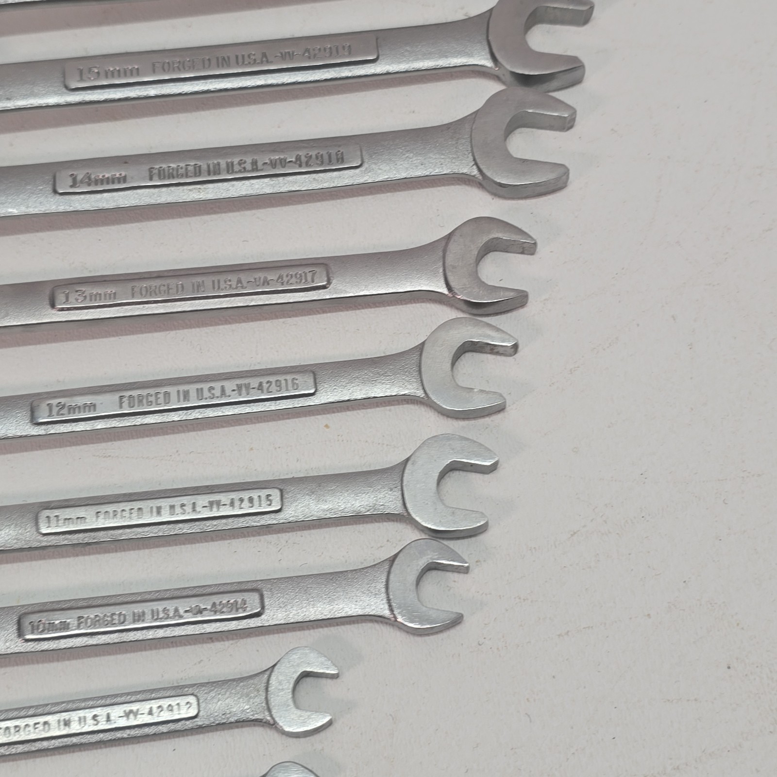 Craftsman USA 11 pc. 12pt Metric Combination Wrench Set 7mm-19mm