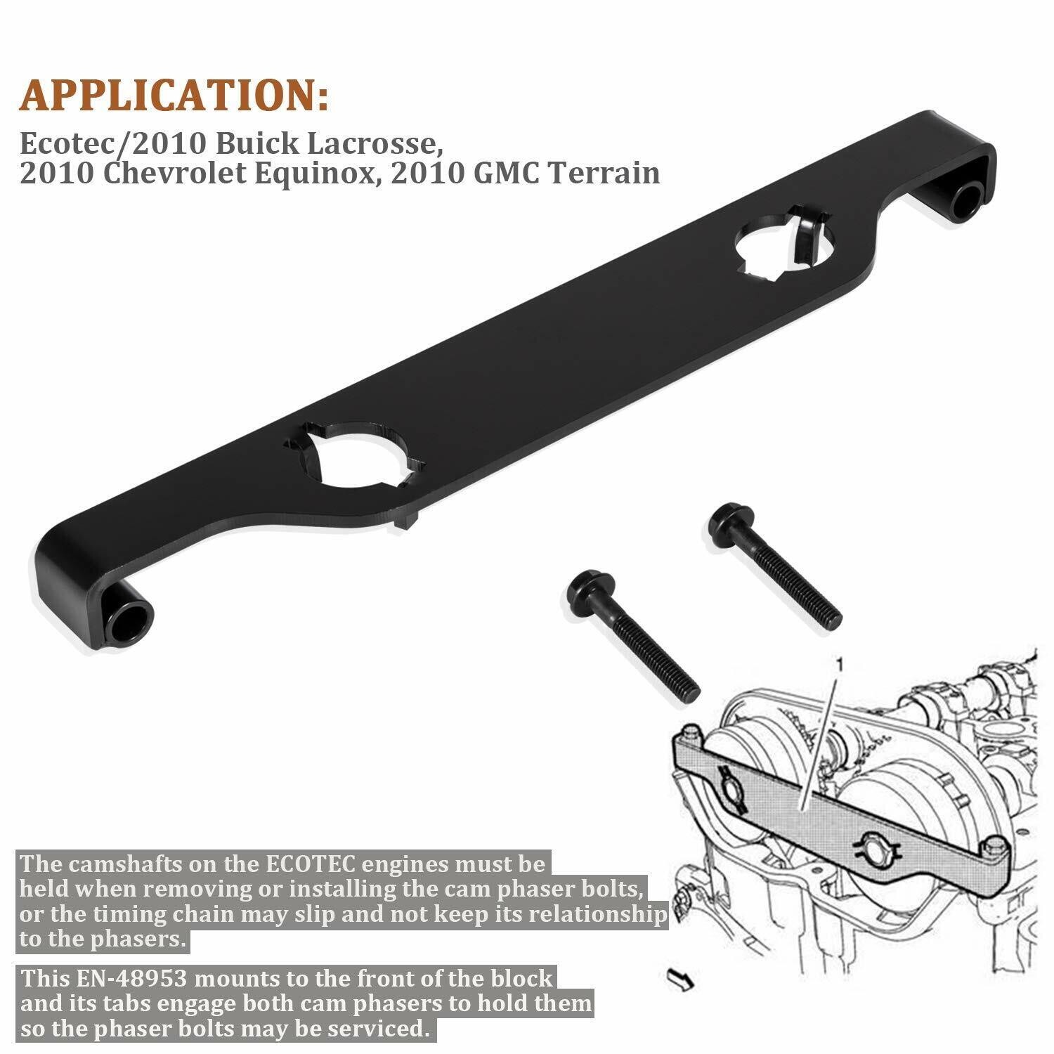 Engine Timing Camshaft Locking Tool For Buick Chevrolet GMC 2010 Ecotec 2.0 2.4