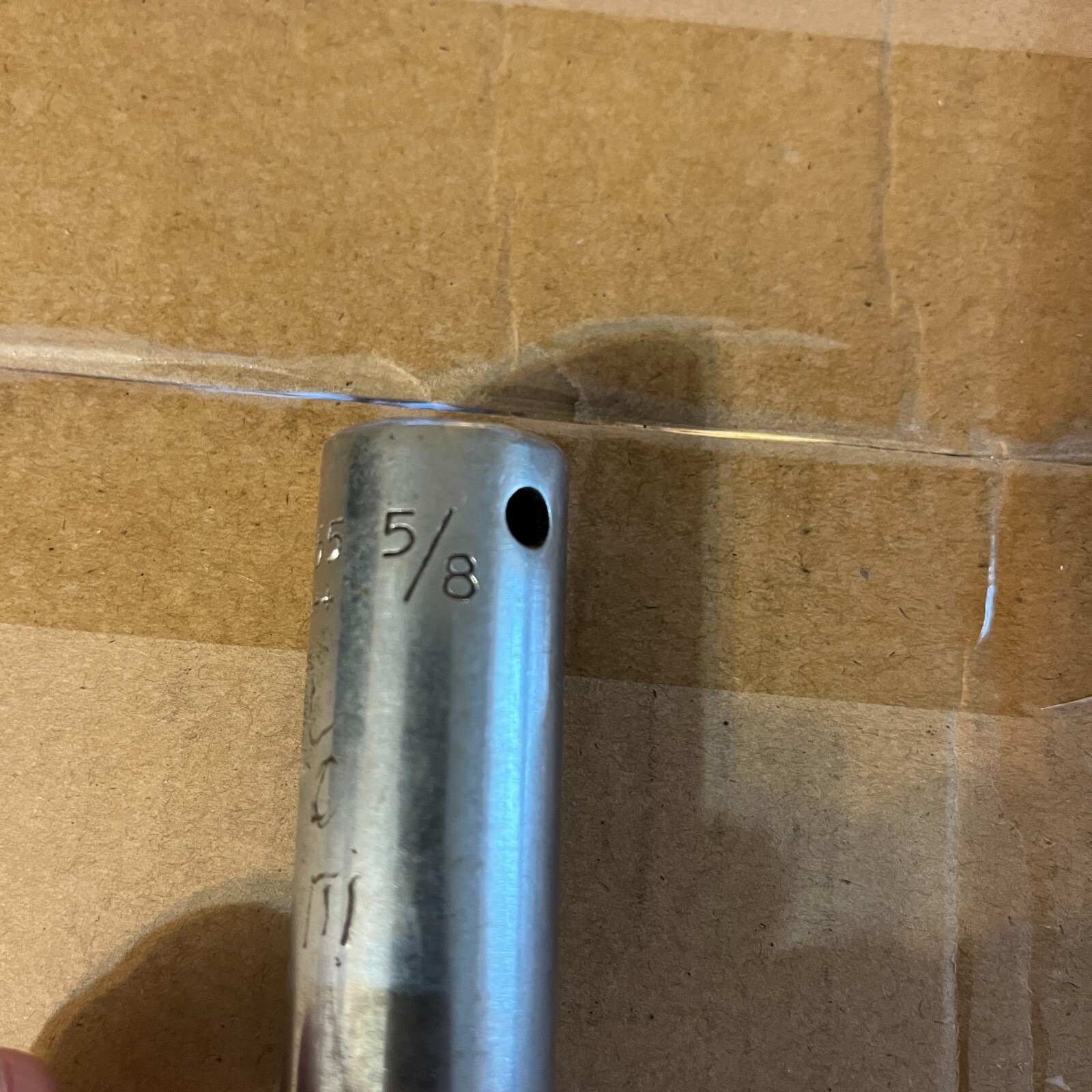Wright DS155 5/8″ in 12 Point 1/2″ Drive Deep Socket USA – Cracked