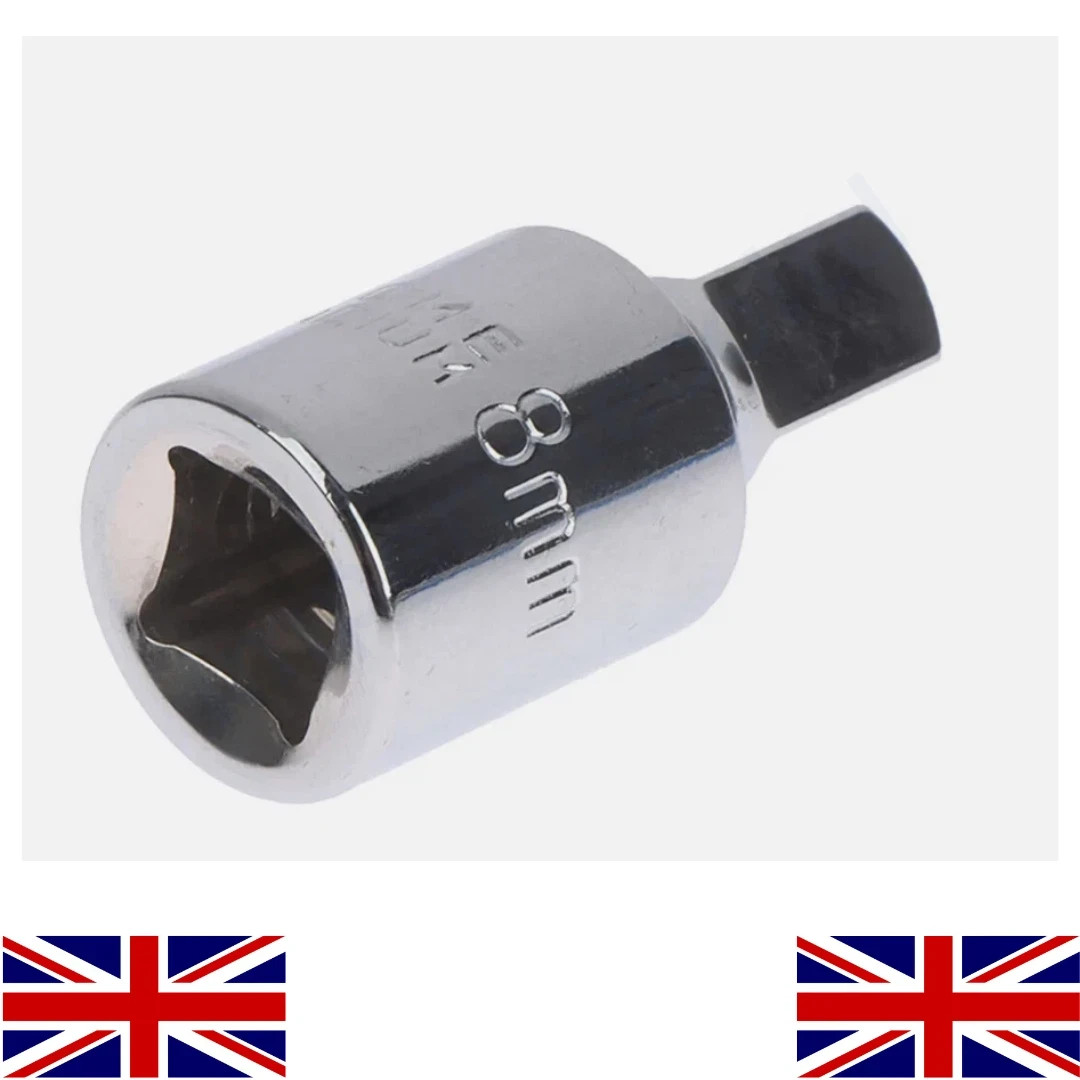 8MM Square Oil Sump Drain Plug Key Tool Remover for Renault Citroen Peugeot
