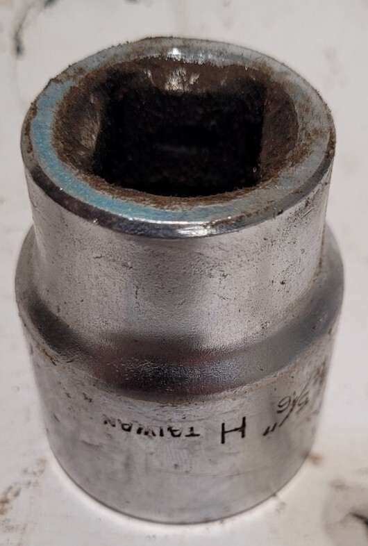 1-5/16 in 12Pt Heavy Duty 3/4″ Drive SAE Chrome Socket 1 5/16ths