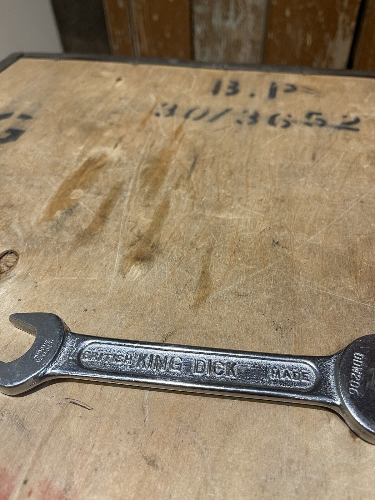 KING DICK Spanner 3/8 W And 7/16 W Tools Toolkit Woodworking Garage Industrial