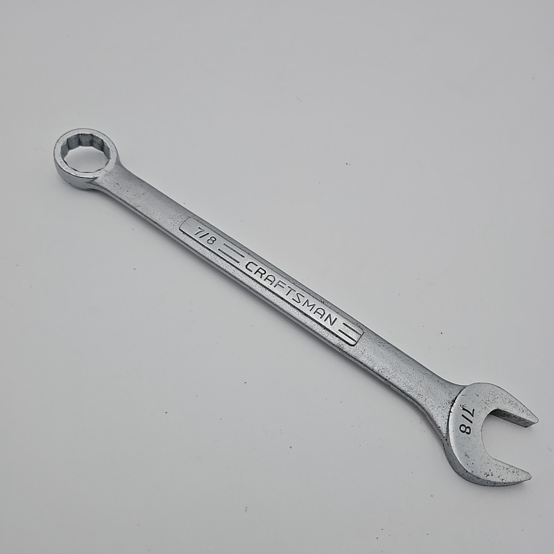 Craftsman 7/8in. Combination Wrench Vintage V 44703 Made in USA